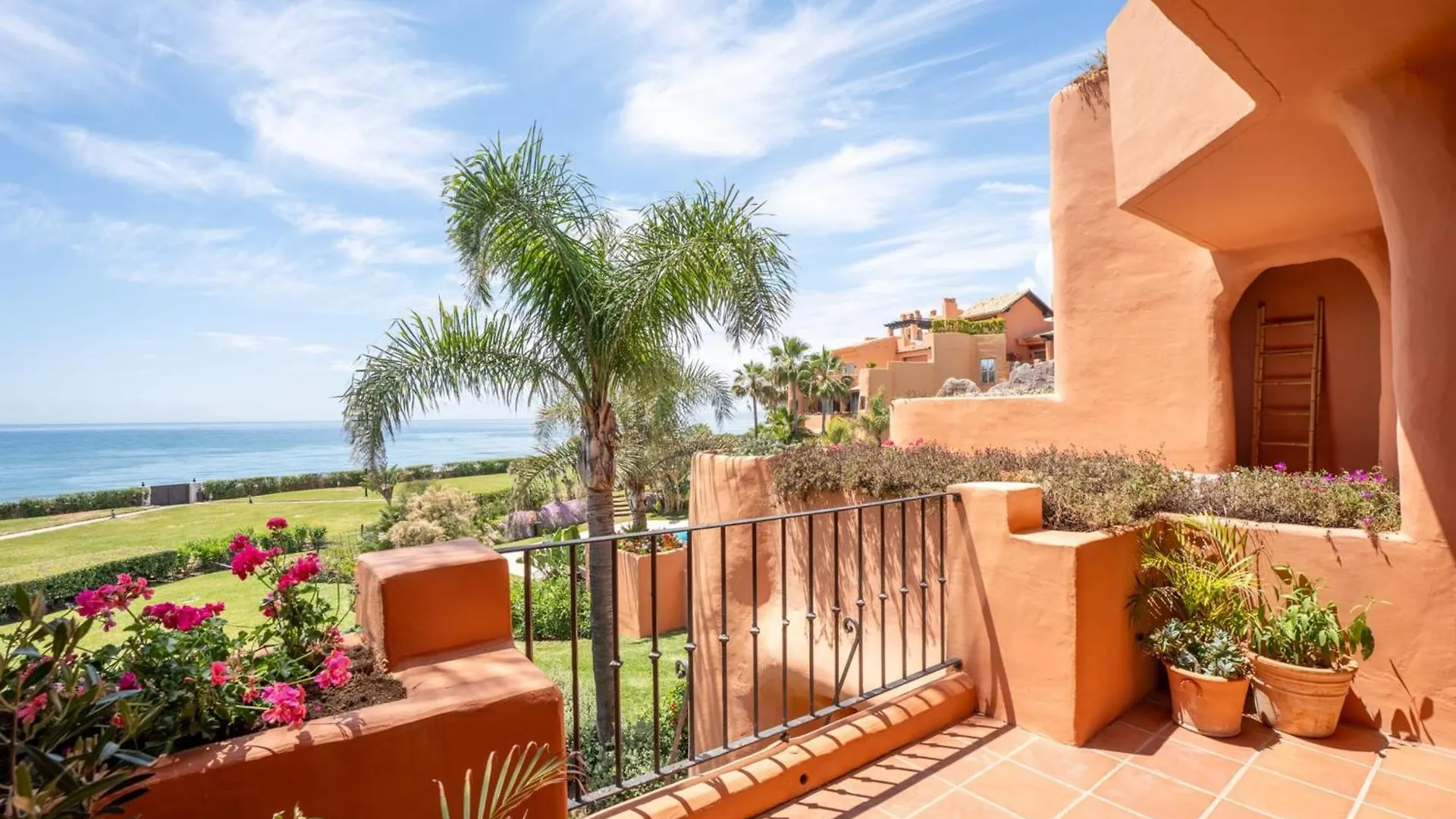 Exclusive Beachfront Apartment In Marbella Panoramic Views & Direct Beach