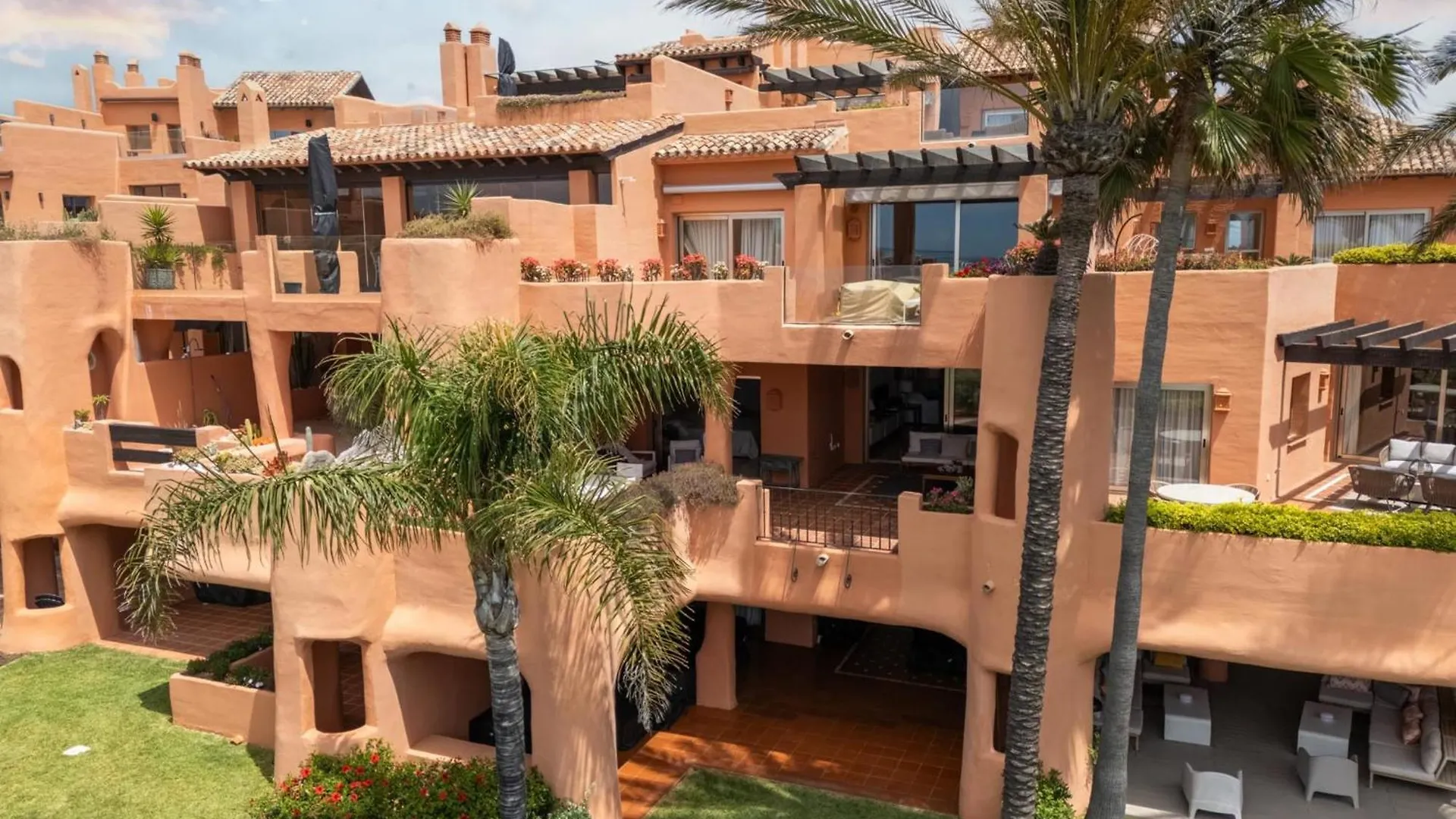 Exclusive Beachfront Apartment In Marbella Panoramic Views & Direct Beach Spain